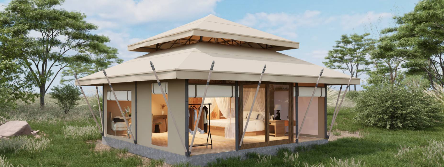 鄂城区户外野奢帐篷